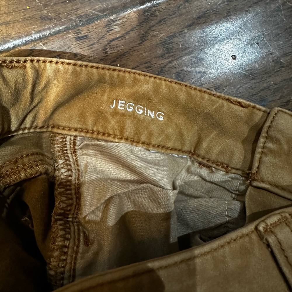 American Eagle Outfitters Camel Super Stretch Jeans Jeggings - Picture 4 of 7